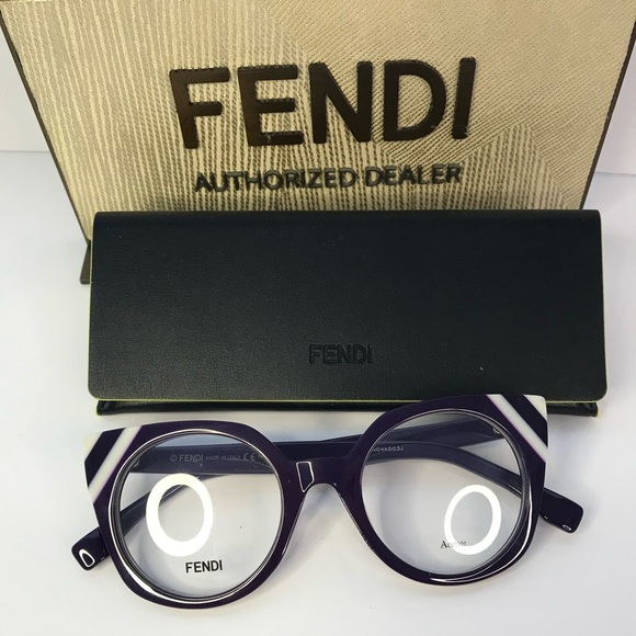 New AUTHENTIC Fendi Demo Cat Eye Ladies Eyeglasses FF 0246 0B3V - Picture 6 of 9